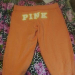 Pink sweats size medium